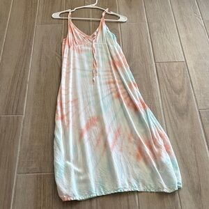 Roxy Pastel Tie-Dye Dress